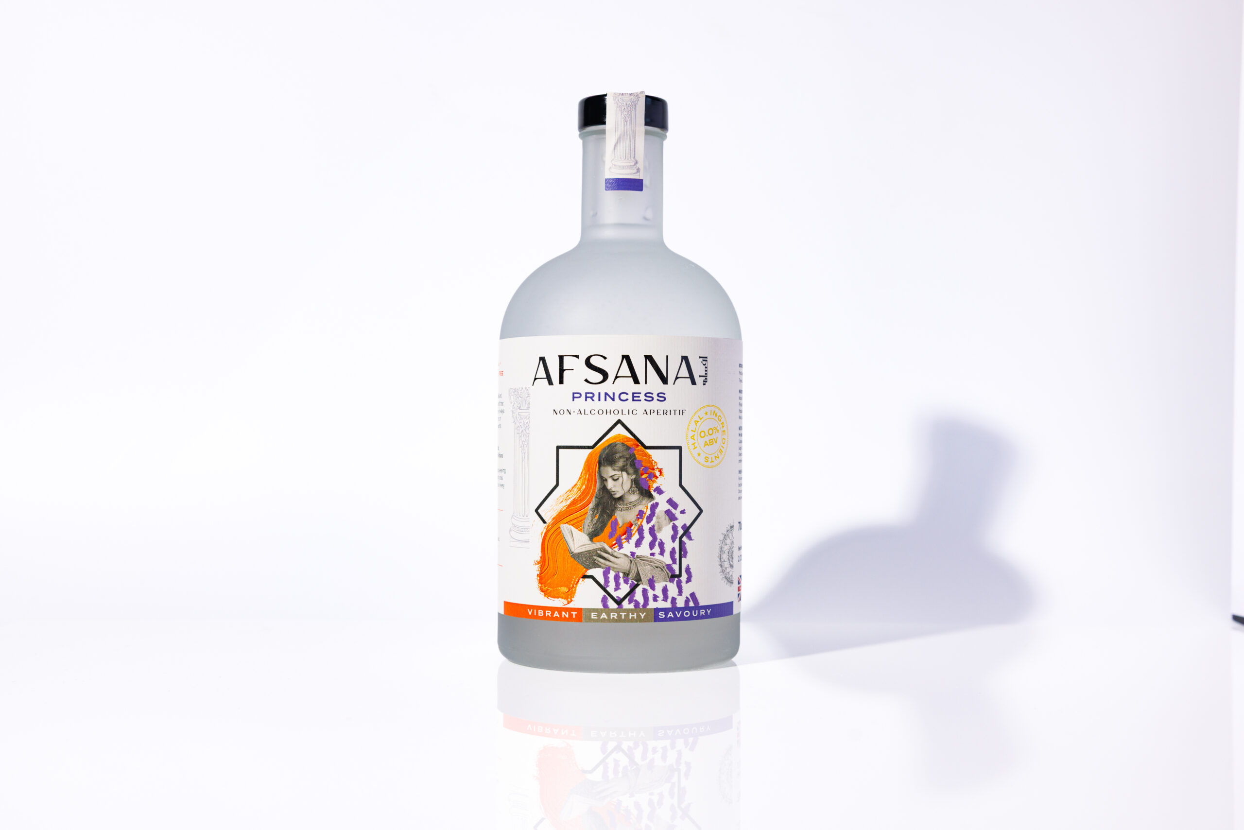 Afsana-Drinks-4 Princess Non-Alcoholic Aperitif - 70CL - Image 1