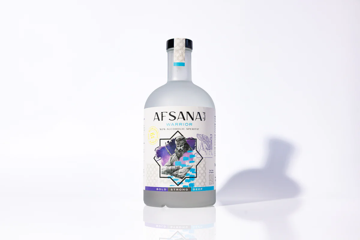 Afsana-Drinks-6_17e18d1c-f5d9-48f2-9795-bae7a83dee46 Warrior Non-Alcoholic Aperitif - 70CL - Image 1